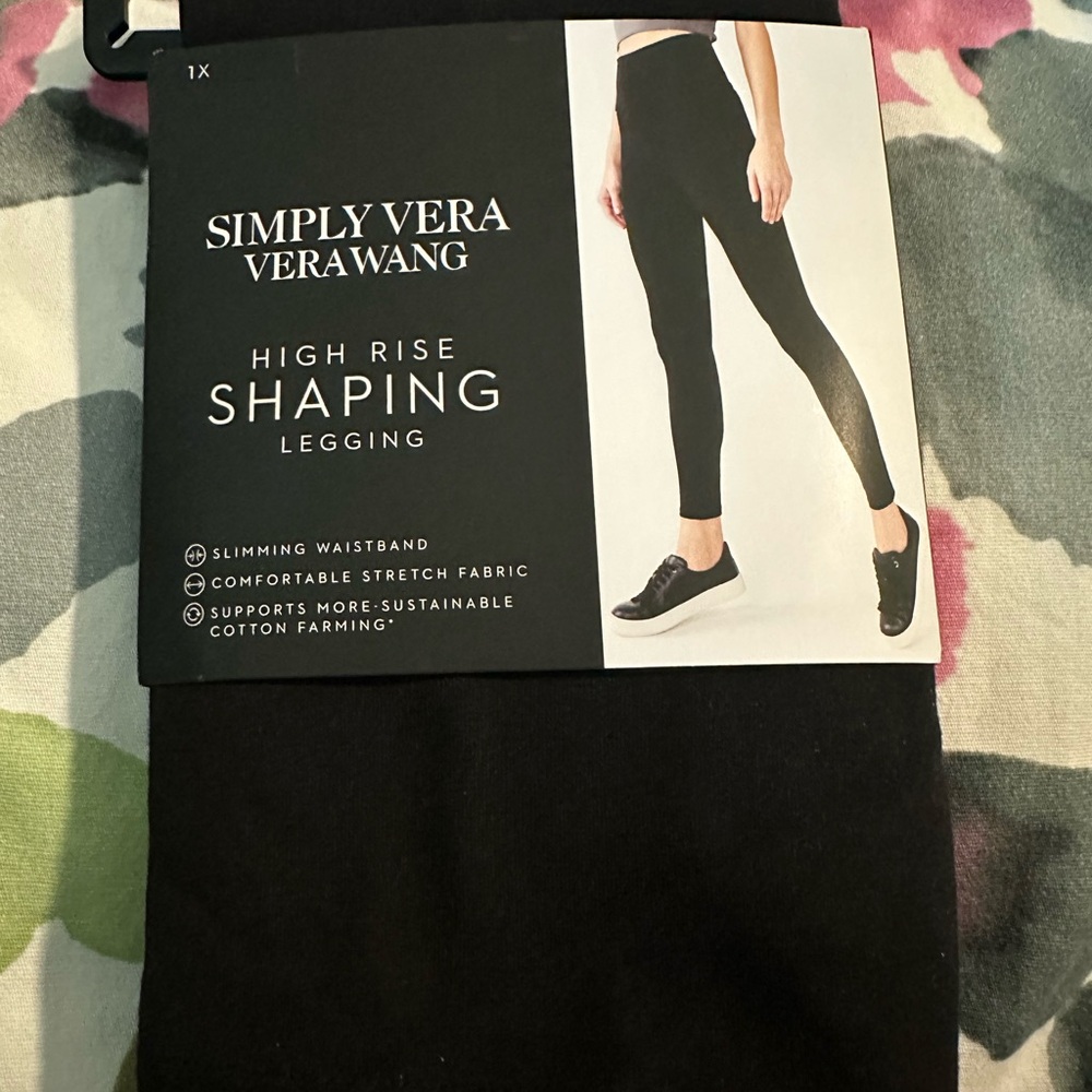 Kohl's Black Shaping Leggings